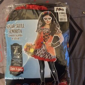 Kids Costume - Red and Black XL